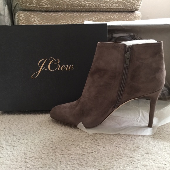 Jcrew Metropolitan Suede Ankle Boots 